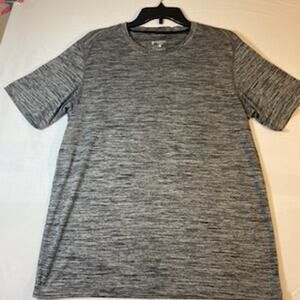 Liberty Pro Men’s Short Sleeve Shirt Medium Black Gray Athletic Casual